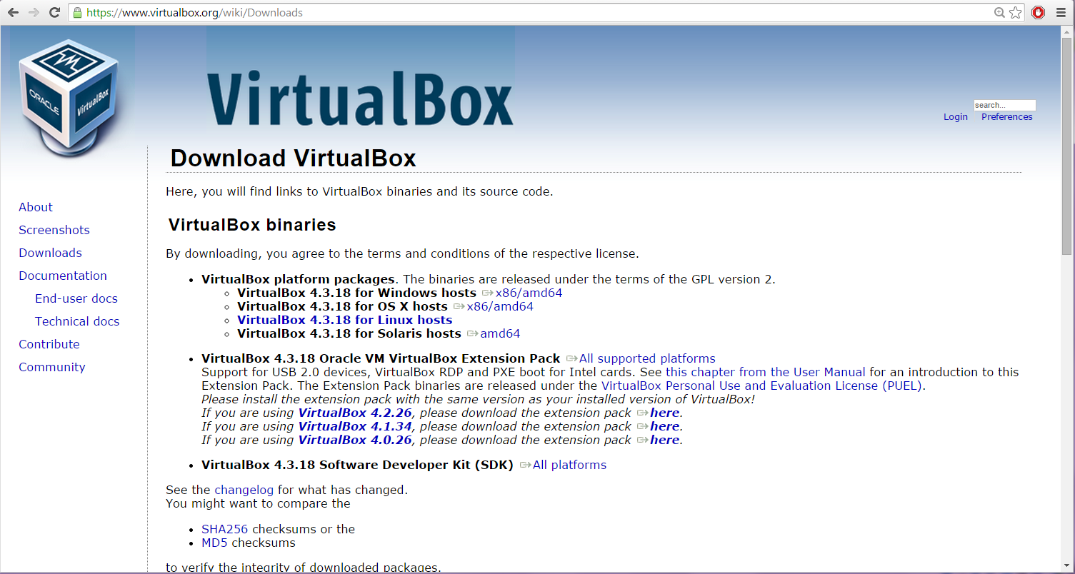 ubuntu install virtualbox latest