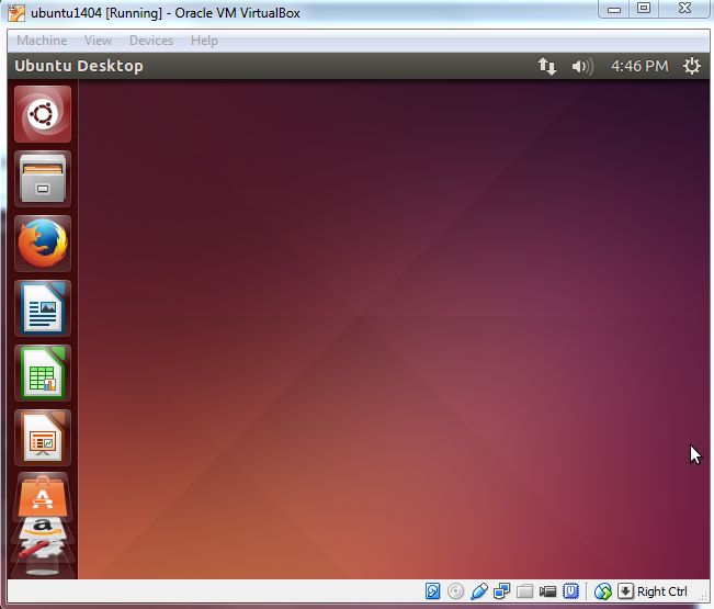 Ubuntu desktop